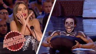 TOP TWISTED Contortionist Auditions That Will FREAK You Out  Amazing Auditions