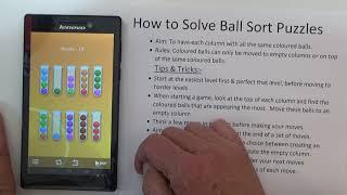 How to Solve Ball Sort Puzzles - Tips Tricks & Strategies - Step by Step Instructions - Tutorial