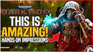 Warhammer 40k Darktide is a MUST PLAY Hands on Impressions and GAMEPLAY