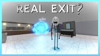SCP 3008 THE HUNT EVENT  REAL EXIT CUTSCENE