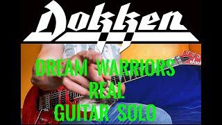 Dream Warriors - George Lynch Real Guitar Solo