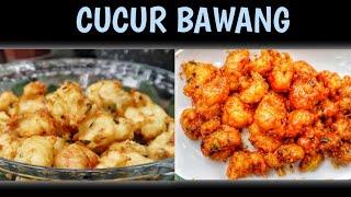 Cemilan enak dari terigu dan bawang  Resep CUCUR BAWANG