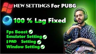 Gameloop Permanent Lag Fix 2024  Best Settings for Windows and  Gameloop  convert  into Ipad 