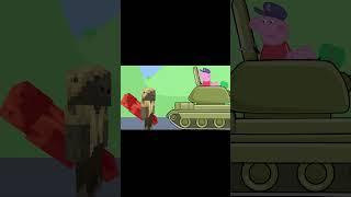 Peppa Pig vs Zombie part 6. Zombie Apocalypse #peppapig #minecraft #animation