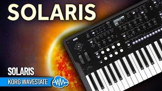 SOLARIS SOUNDSET  KORG WAVESTATE  SOUND LIBRARY  40 Performances 120 Programs 50 FX Presets 