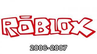 Roblox historical logos