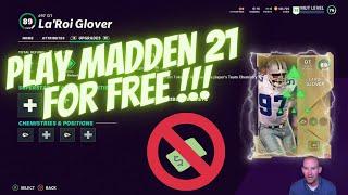 MADDEN 21 ULTIMATE NO MONEY SPENT  RIVALS CAPTAIN AND MASTER UPGRADE  HOW TO PLAY FREE