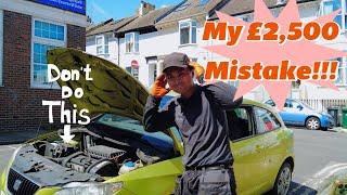 Life of a Mobile Mechanic  Seat Ibiza 1.4 Petrol Cambelt Replacement  £2500 MISTAKE  VLOG 11