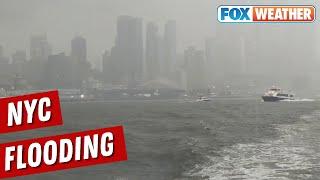 New York City Blasted By Flooding Rain