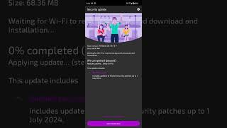 Motorola Edge 30  Security Update  July  2024 #shorts