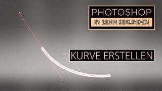 Zehn Sekunden Photoshop - Kurve erstellen Teil 67