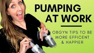 Top 5 Doctor Mom Tips for Pumping Breastmilk at Work
