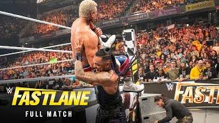 FULL MATCH Judgment Day vs. Cody Rhodes & Jey Uso — WWE Tag Team Title Match WWE Fastlane 2023