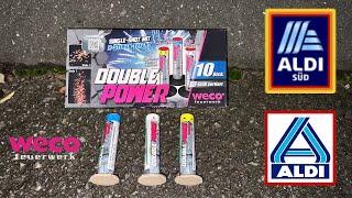 DOUBLE POWER BOMBENROHRE  WECO FEUERWERK  SINGLE SHOT