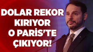 Dolar Rekor Kırıyor O Pariste Çıkıyor Ekonomi Politikası Mimarlarından Berat Albayrak  KRT Haber