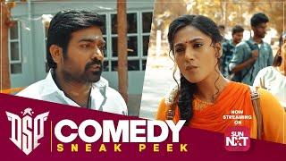 Vijay Sethupathy kittaye vaa  DSP - Comedy Sneak Peek  Anukreethy Vas  Streaming on Sun NXT