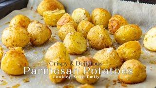 How to Make Crispy Parmesan Potatoes