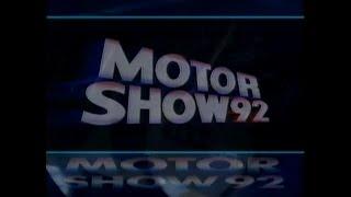 BBC TV Motor Show 92 Programme - Birmingham NEC Top Gear