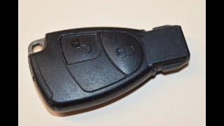 European 1998 - 2010 Mercedes Benz Key Fob Battery Replacement