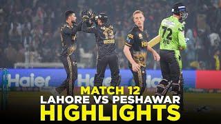 Full Highlights  Lahore Qalandars vs Peshawar Zalmi  Match 12  HBL PSL 9  M2A1A