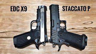 Wilson Combat EDC X9 vs STI Staccato P - If I Could Only Have One...