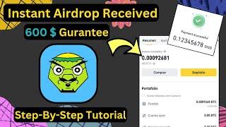 Instant Crypto Airdrop Unlimited Received  Biggest Profit Airdrop Free Crypto Mining Game Earn