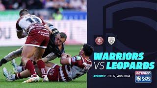 Highlights  Wigan Warriors v Leigh Leopards  2024 Betfred Super League Round 2