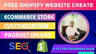 How to Create a Free Shopify Website  Build Ecommerce store