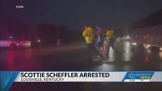 Scottie Scheffler arrested outside PGA Championship then returns and climbs leaderboard