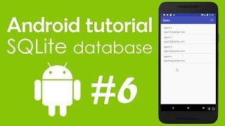 Android Tutorial #6 - SQLite Database Engine - Saving Data Permanently