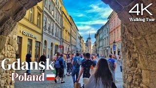 Gdansk Poland Walking Tour 2023 - 4k UHD