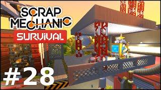 Rafineria czy inna tam stacja paliw  - Scrap Mechanic Survival #28