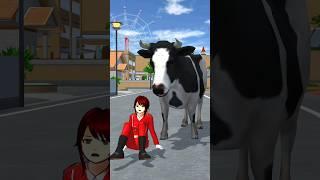 Itu adalah seekor sapi besar#shortvideo #sakuraschoolsimulator #viralvideo #viral