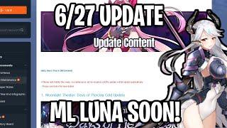 6.27 Update Preview - ML Luna Coming Soon Epic Seven