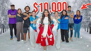 اخر يوتيوبر يخرج من الثلج يربح 10000 $