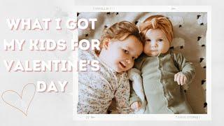 What I got my toddler & baby for Valentines Day