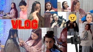 VLOG  beraber sahura kadar saç boyadık kestik   oyun oynadık   #vlog #bizimle #sahur #haircut