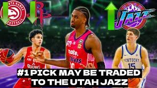 The Utah Jazz have a LEGITIMATE chance to trade up in the NBA 2024 Draft