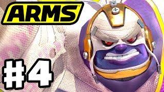 ARMS - Gameplay Walkthrough Part 4 - Master Mummy Party Matches Nintendo Switch