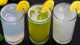 எலுமிச்சை ஜூஸ் 3 விதமாக சுவையா இப்படி செய்யுங்கLemon Juice recipe in tamilsummer drinks in tamil