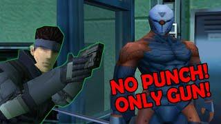 Can you defeat GRAY FOX using ONLY GUNS? Metal Gear Solid