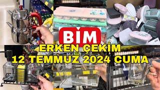 BİM’E YEPYENİ ÜRÜNLER GELDİ  ERKEN ÇEKİM  BİM 12 TEMMUZ 2024 CUMA  BİM BU CUMA ÇOK GÜZEL KAÇMAZ 