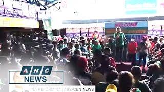 HALALAN2022 Vice presidential bet Sara Duterte campaigns in Quezon City  ANC