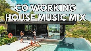 Groovy Co Working House Music Mix  Study Learn Work  Jackin House Mix