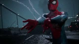spider man nearly saves people form bridge explosion Spider-Man Miles Morales PS4