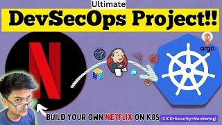 DevSecOps Pipeline Project Deploy Netflix Clone on Kubernetes