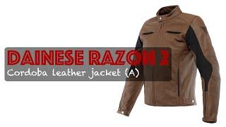 Dainese Razon 2 - their best classic leather jacket?