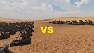 50 Missile Systems VS 1000 Catapults  Ultimate Epic Battle Simulator 2