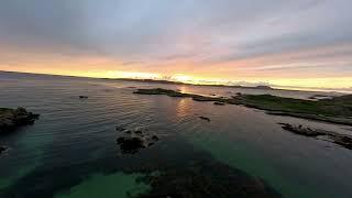 Sunset Isle Of Mull Fidden Farm Campsite