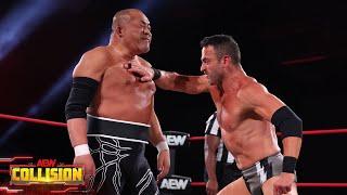 Roderick Strong takes on The Conglomeration’s Tomohiro Ishii  72024 AEW Collision